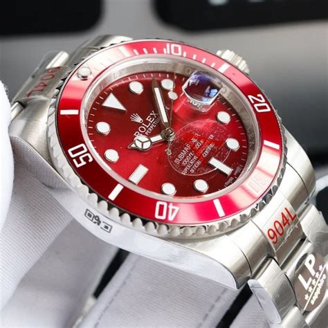 rolex submariner red face